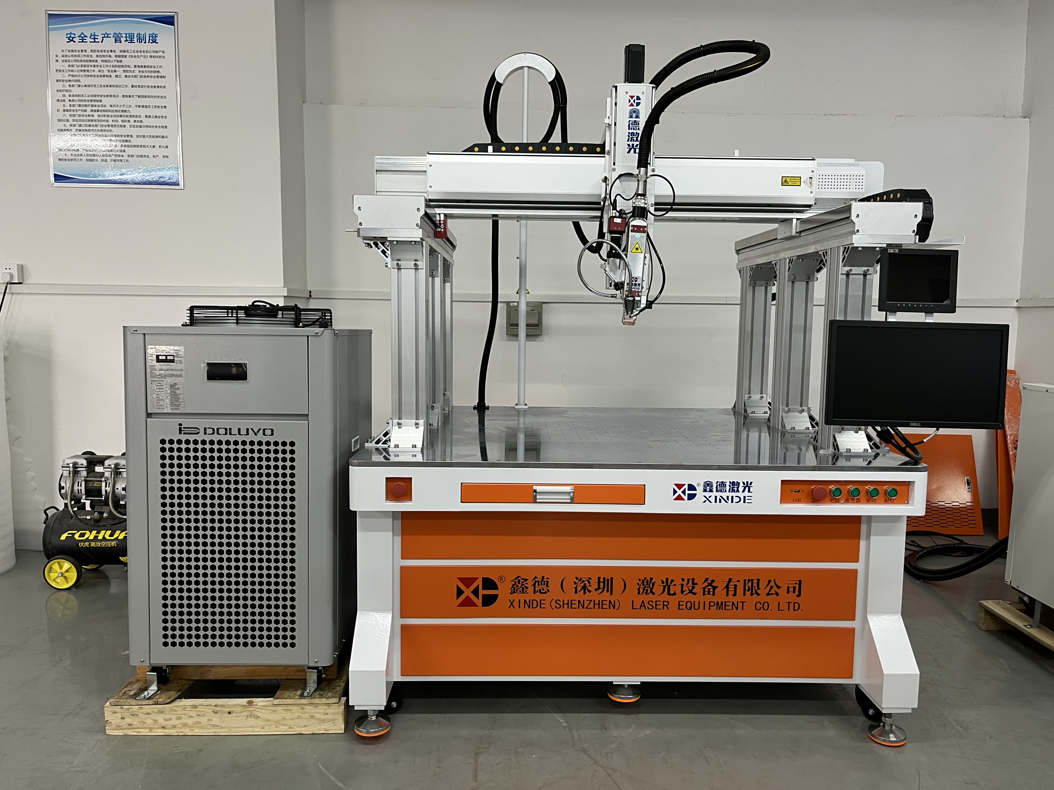 Configuration parameters and welding advantages of lithium battery laser welding machine